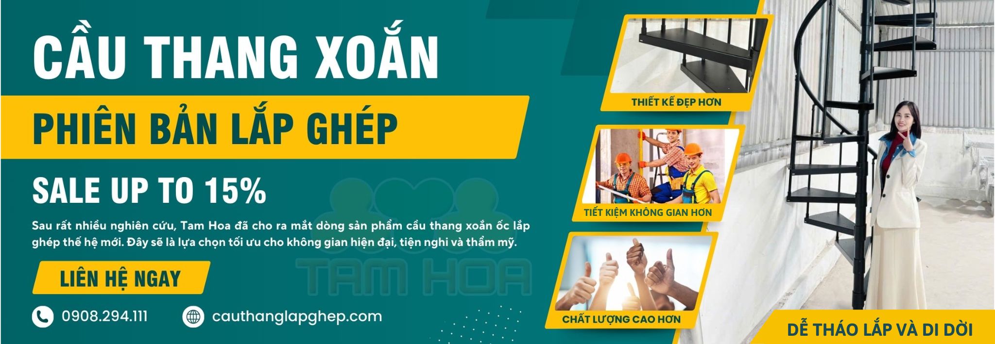 Cầu thang lắp ghép