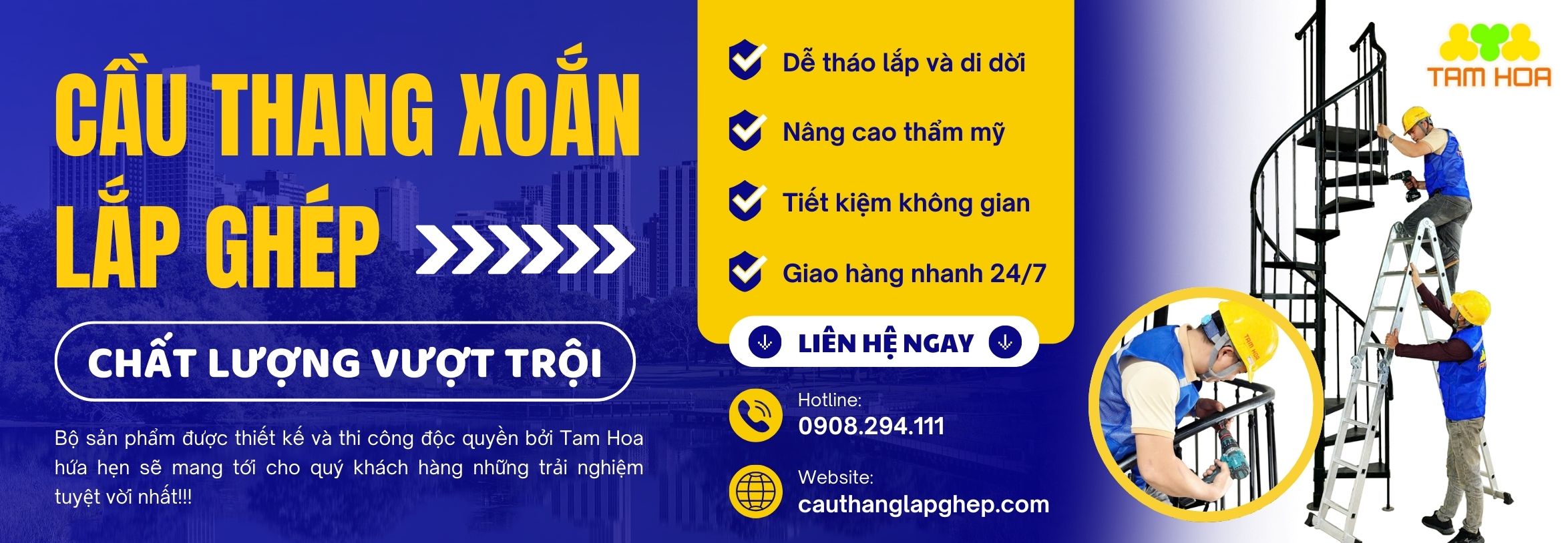 Cầu thang lắp ghép