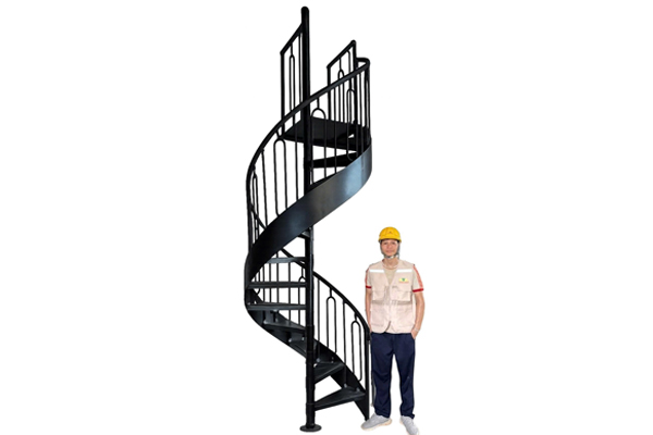 l&agrave;m cầu thang sắt xoắn