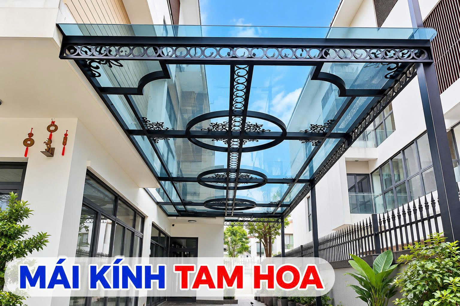 làm mái kính tại bắc giang