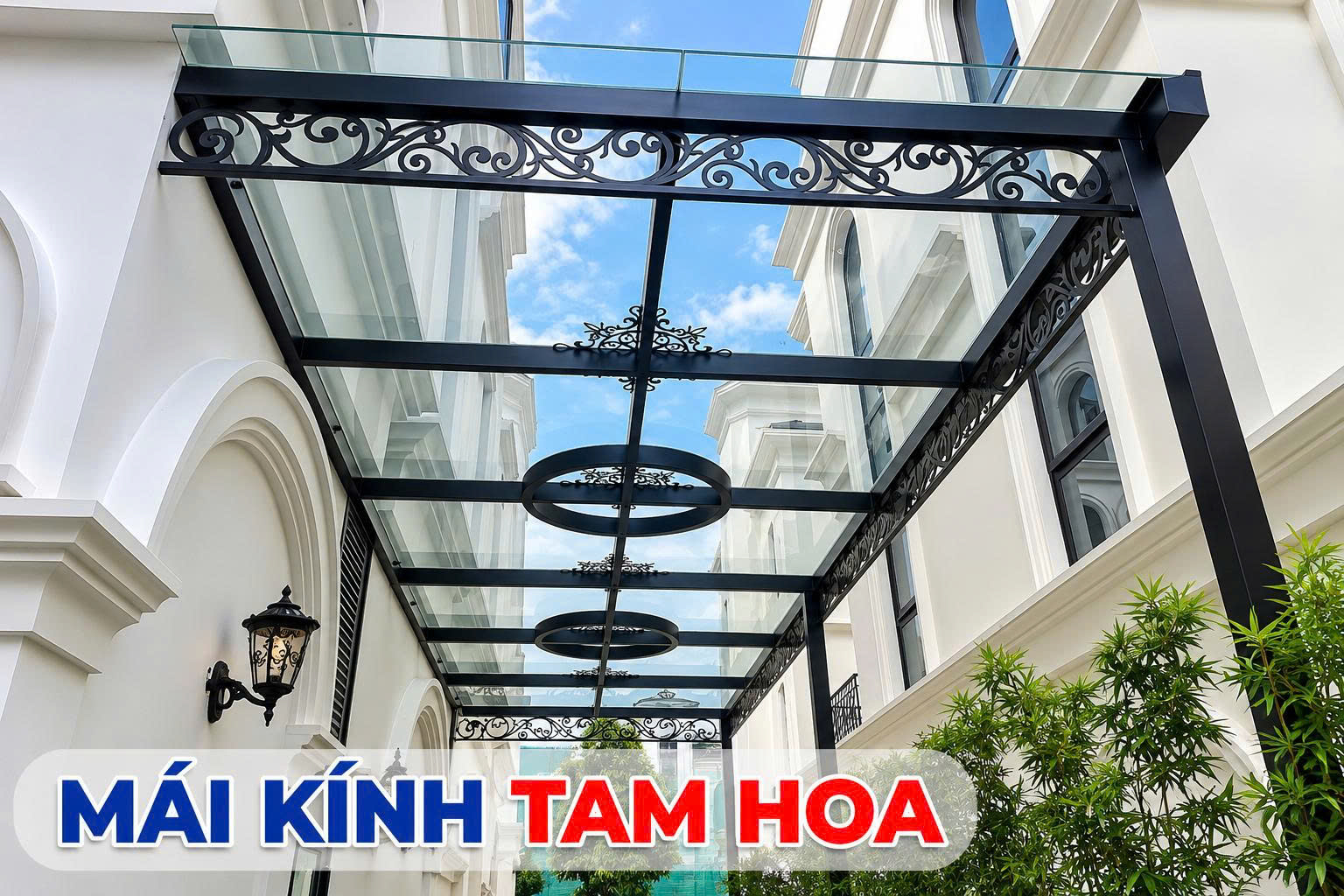 làm mái kính tại bình thuận