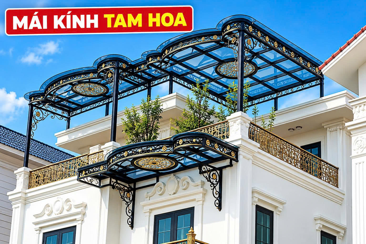 làm mái kính tại hà tĩnh
