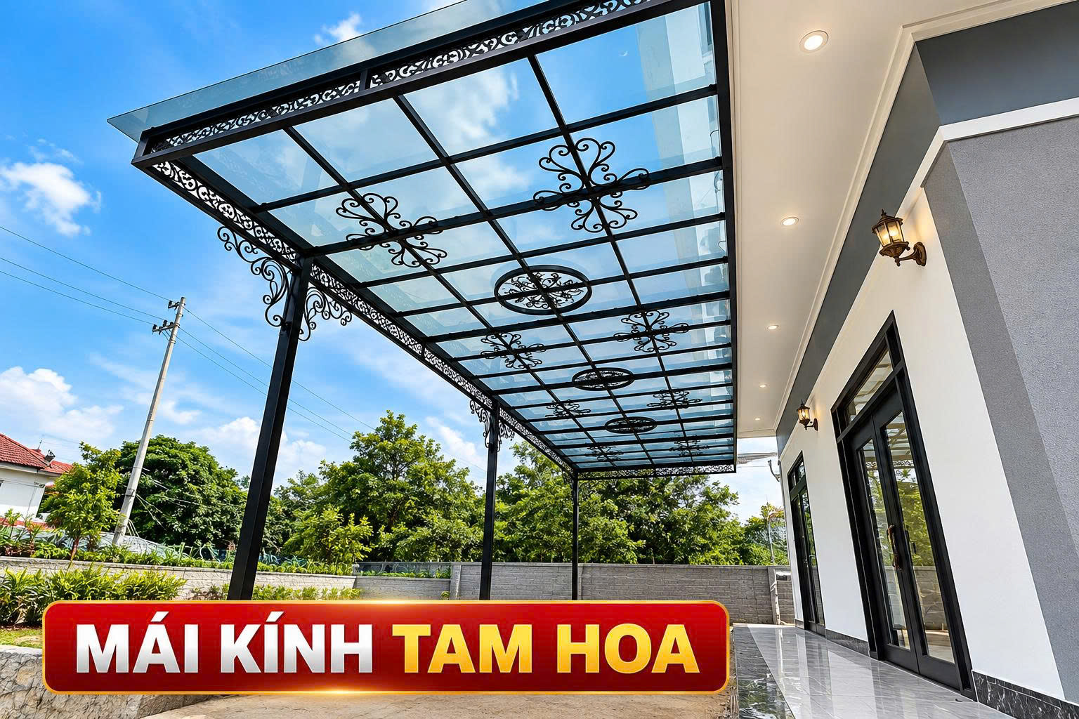 làm mái kính tại khánh hòa