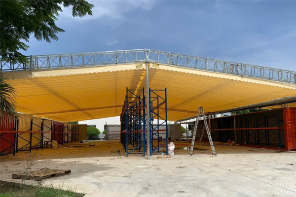 Làm mái xếp di động Lào Cai